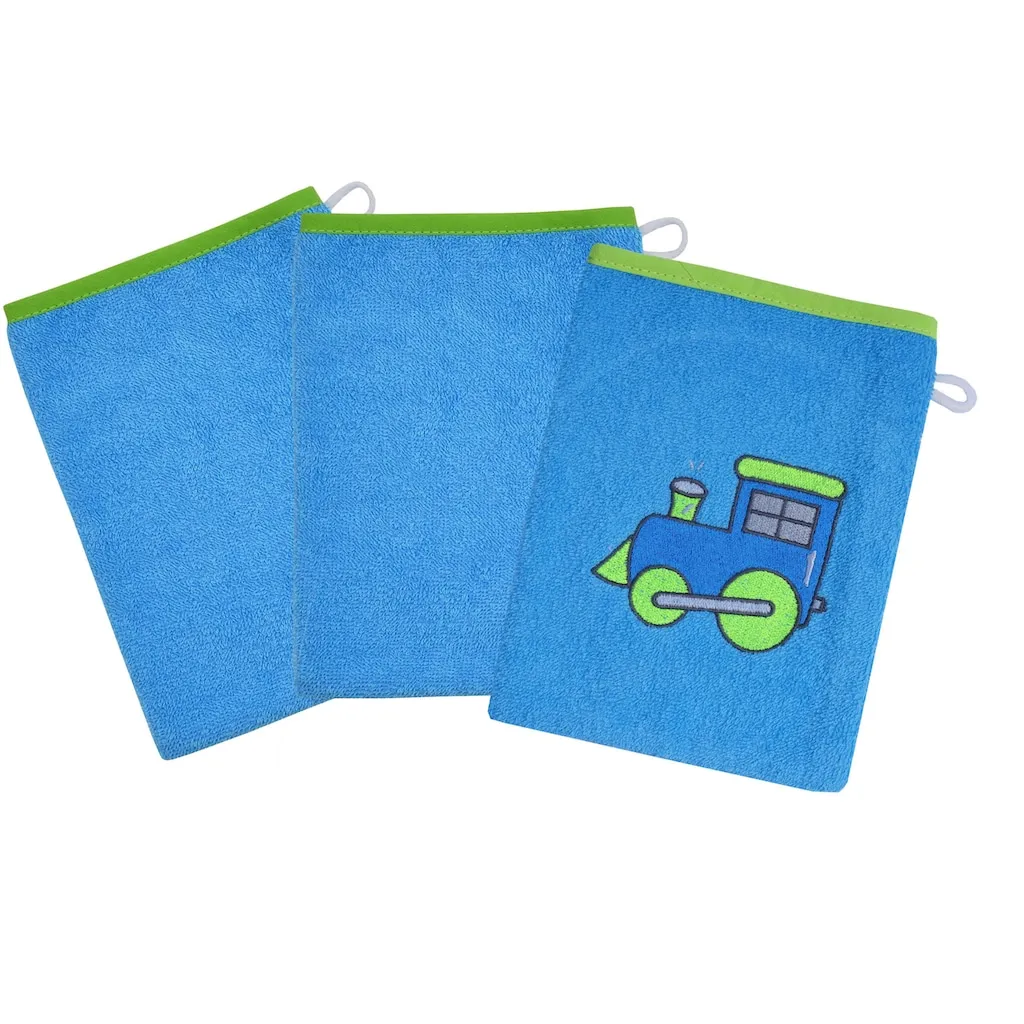 

Мочалка Lok комплект из 3 шт., с вышивкой Wörner, Ozean