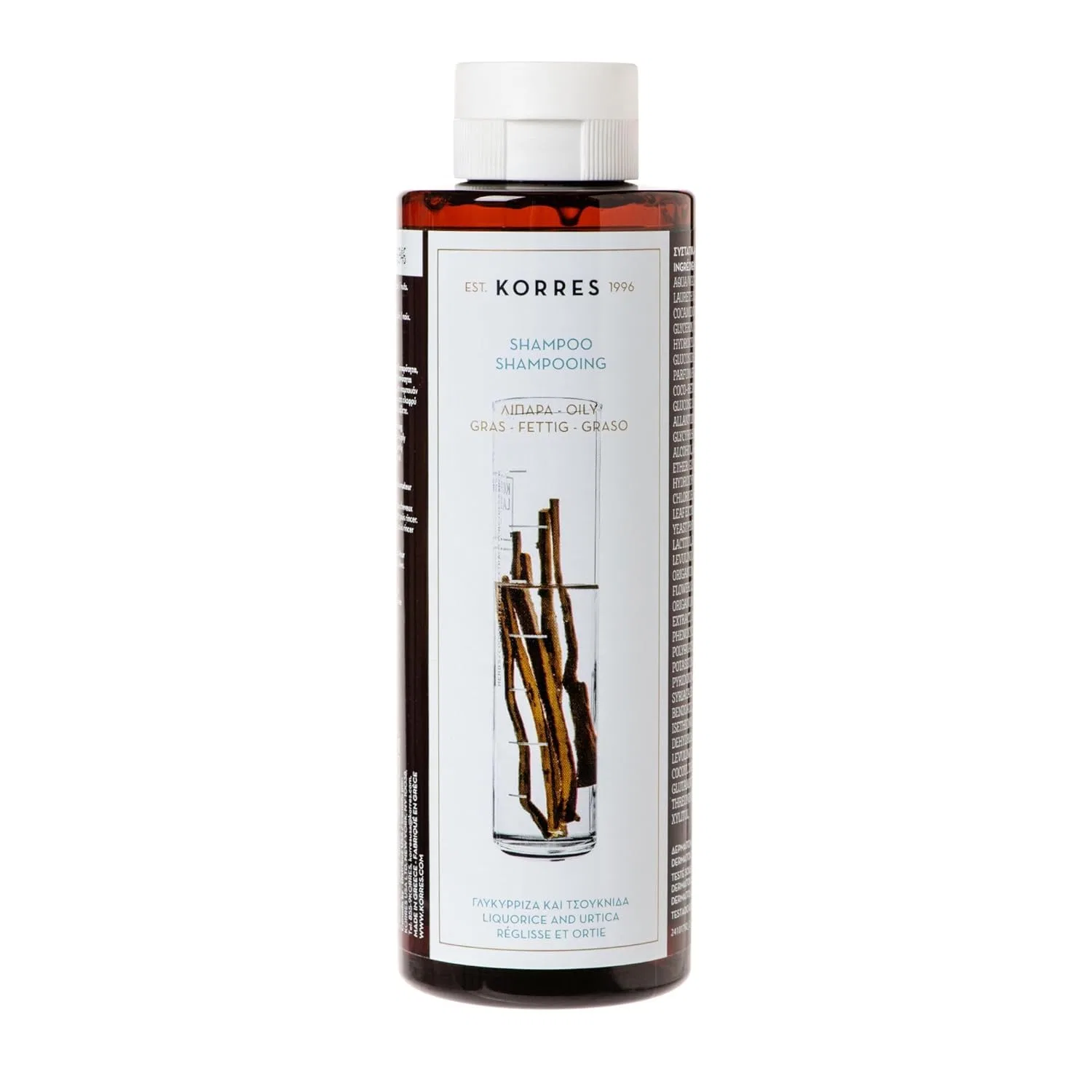 Шампунь для жирных волос «Liquorice and Urtica» от KORRES, 250 мл Korres