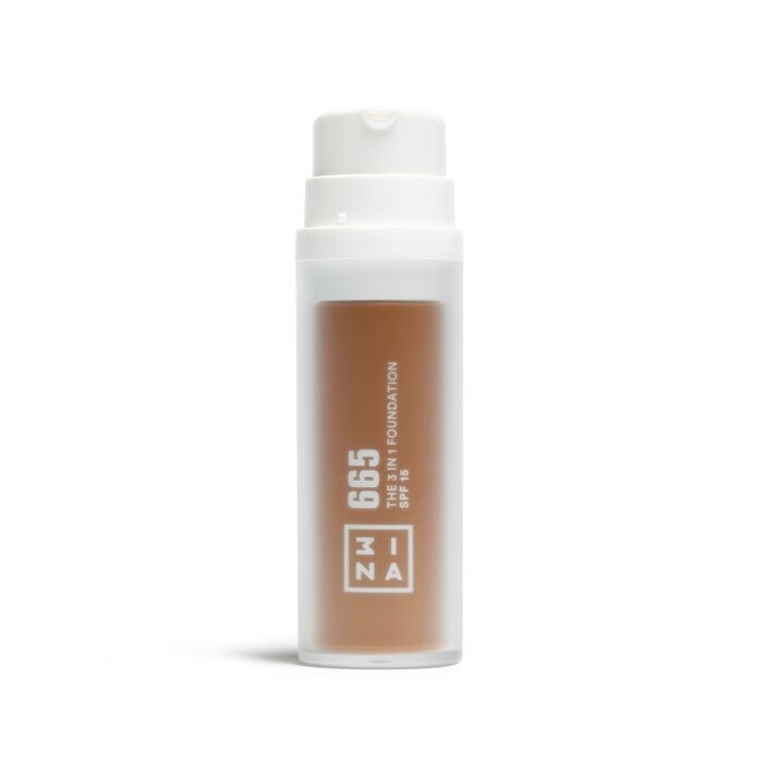 

Тональная основа The 3 in 1 Foundation Base de Maquillaje 3Ina, 665 Brown