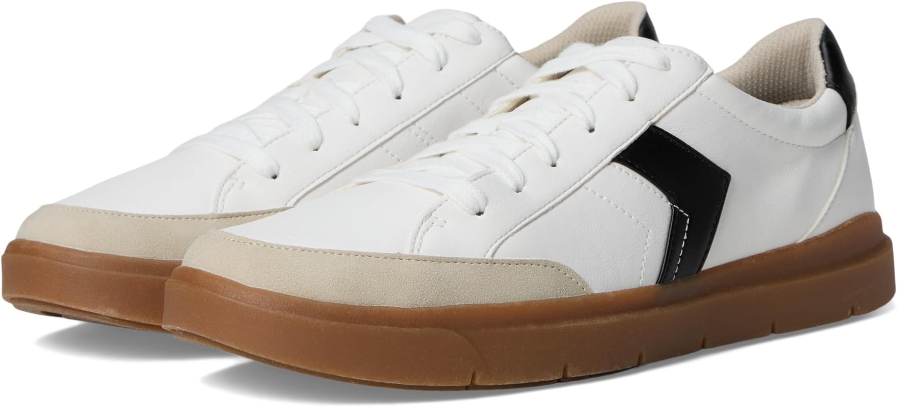 

Кроссовки Dr. Scholl's Madison Men Lace-Up, цвет White/Black Smooth