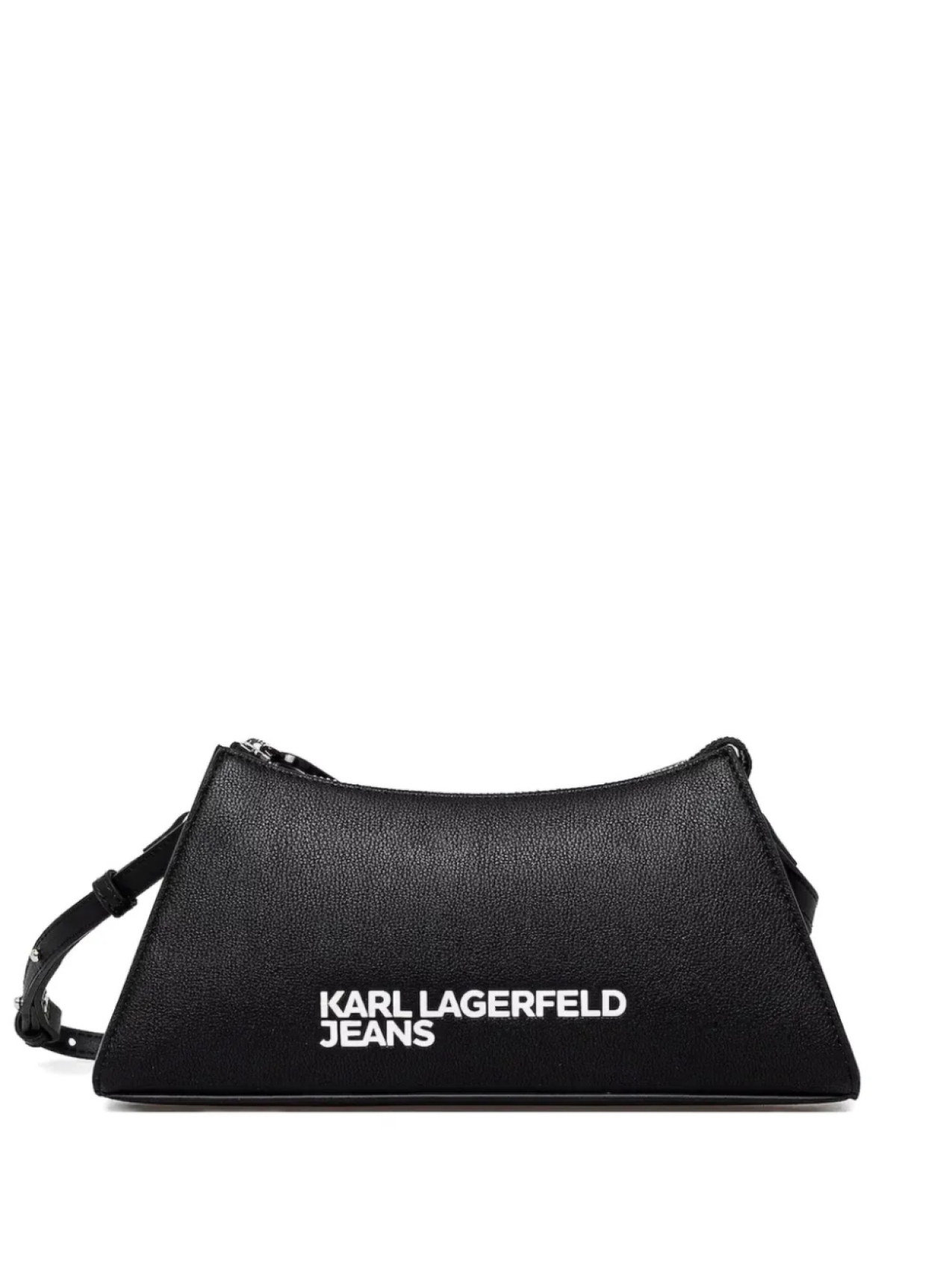 

Сумка через плечо с тисненым логотипом Karl Lagerfeld Jeans, черный