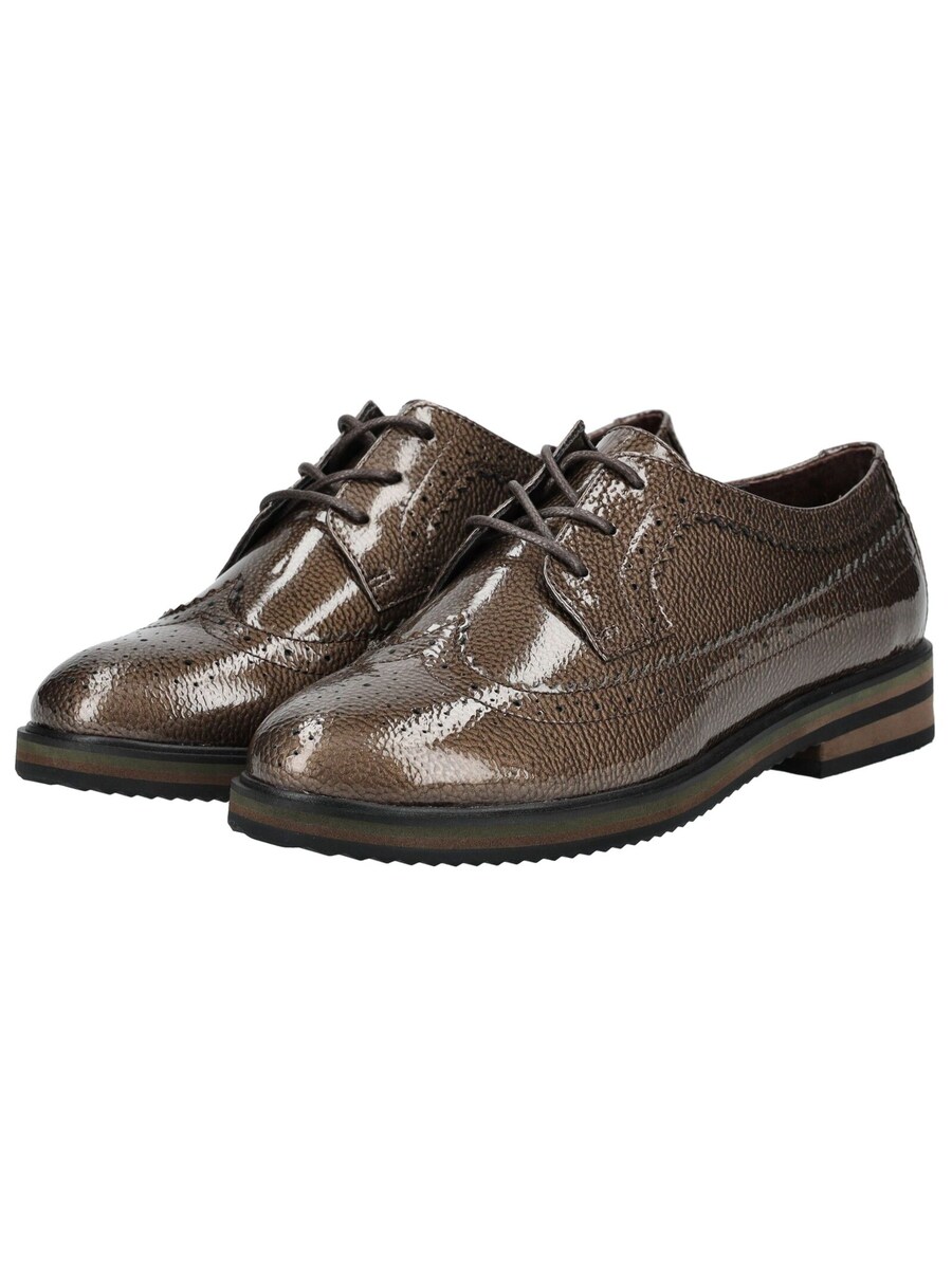 Туфли на шнурках Regarde le Ciel Lace-Up Shoes, коричневый — фото 4