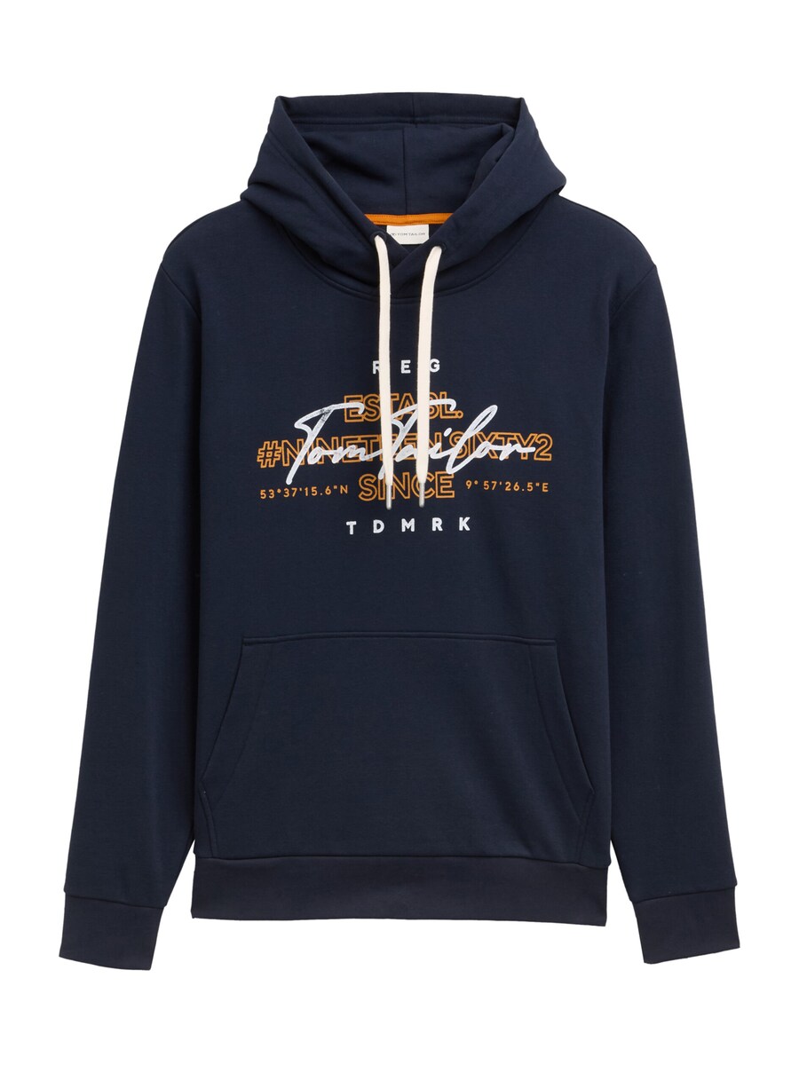 

Толстовка с капюшоном TOM TAILOR Sweatshirt, темно-синий