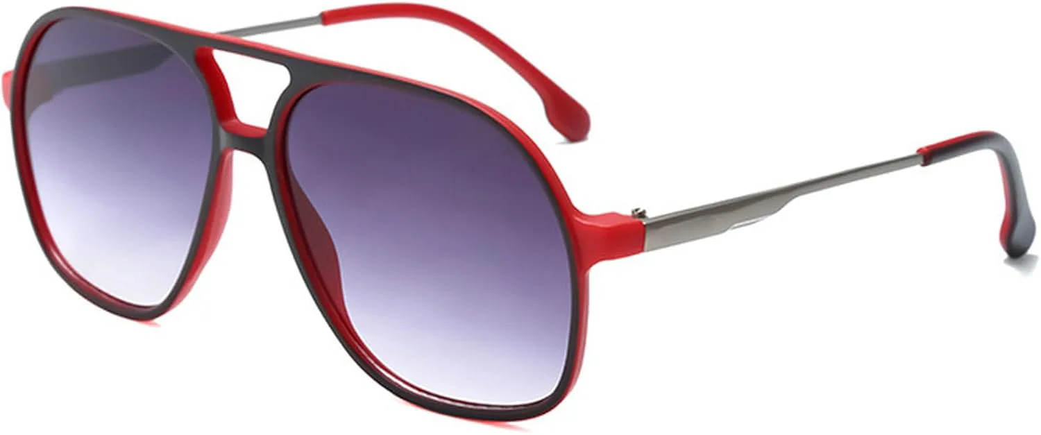 

Большие солнцезащитные очки-пилот для женщин и мужчин, модные ретро-очки квадратной формы с защитой от УФ-излучения, женские солнцезащитные очки 2025 года mincl, C5