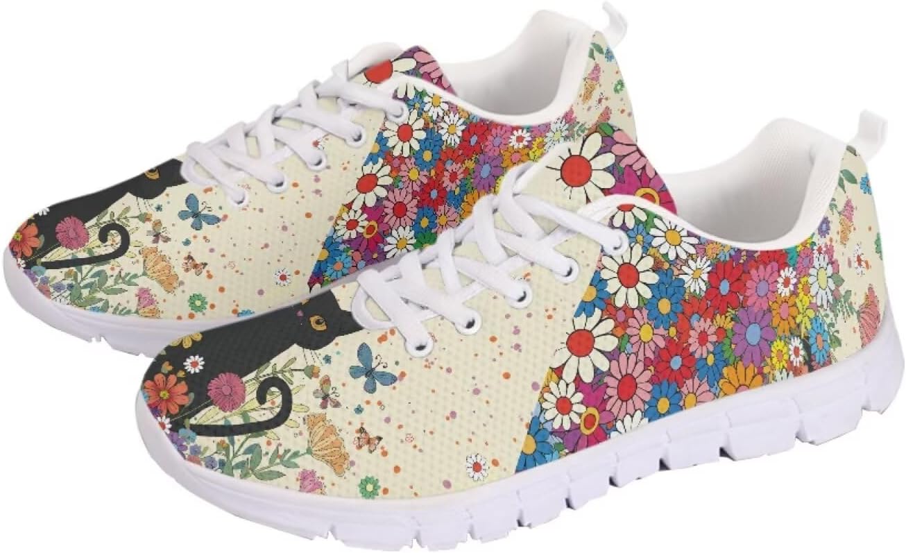 

Кроссовки с американским флагом для прогулок, кроссовки на 4 июля, повседневные беговые кроссовки для фитнеса на День независимости Getelinseng, черный