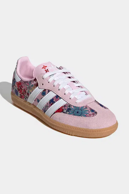 Кроссовки детские SAMBA OG Adidas Originals, розовый — фото 2