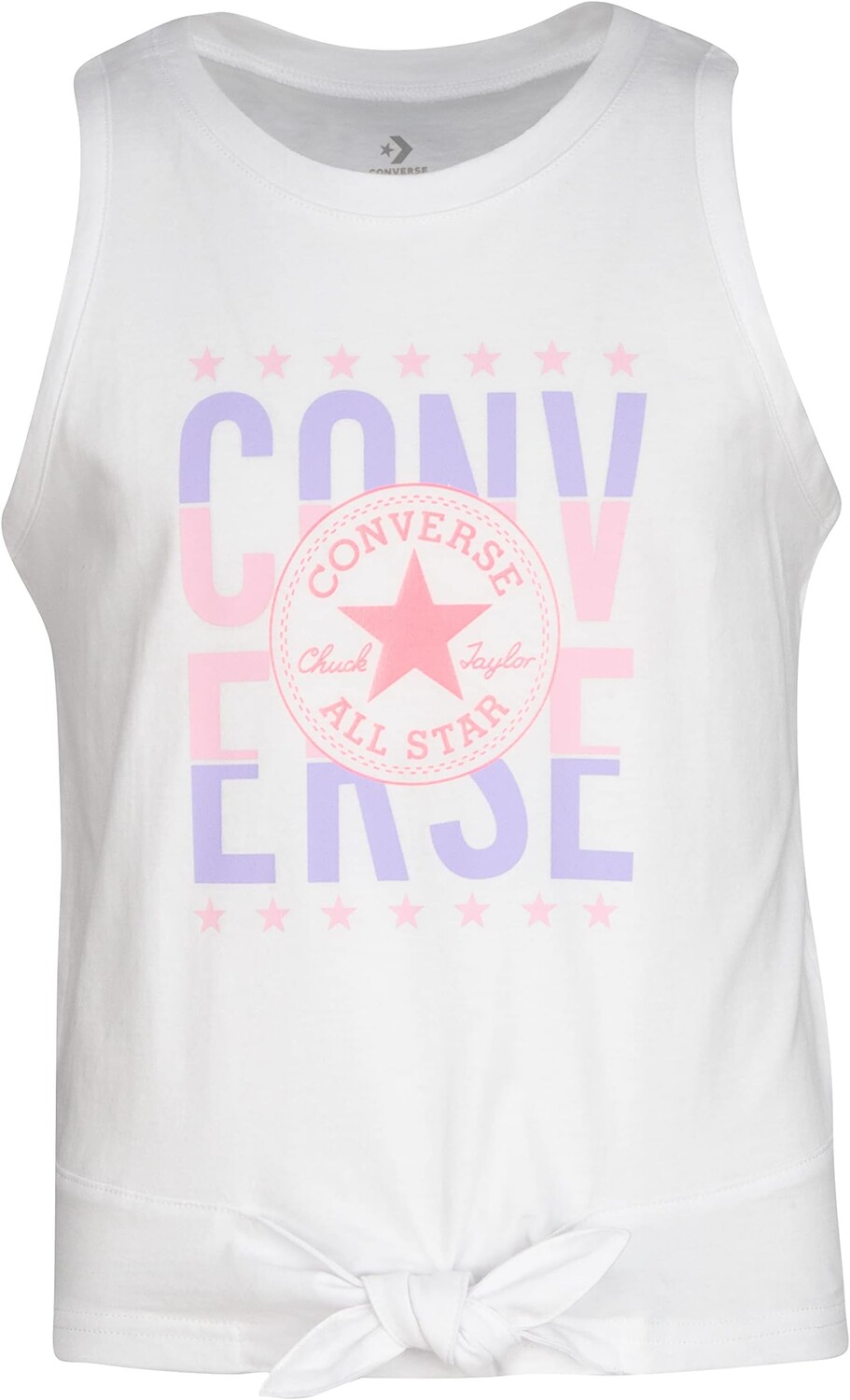 

Майка Converse Tie Front Tank Top, белый