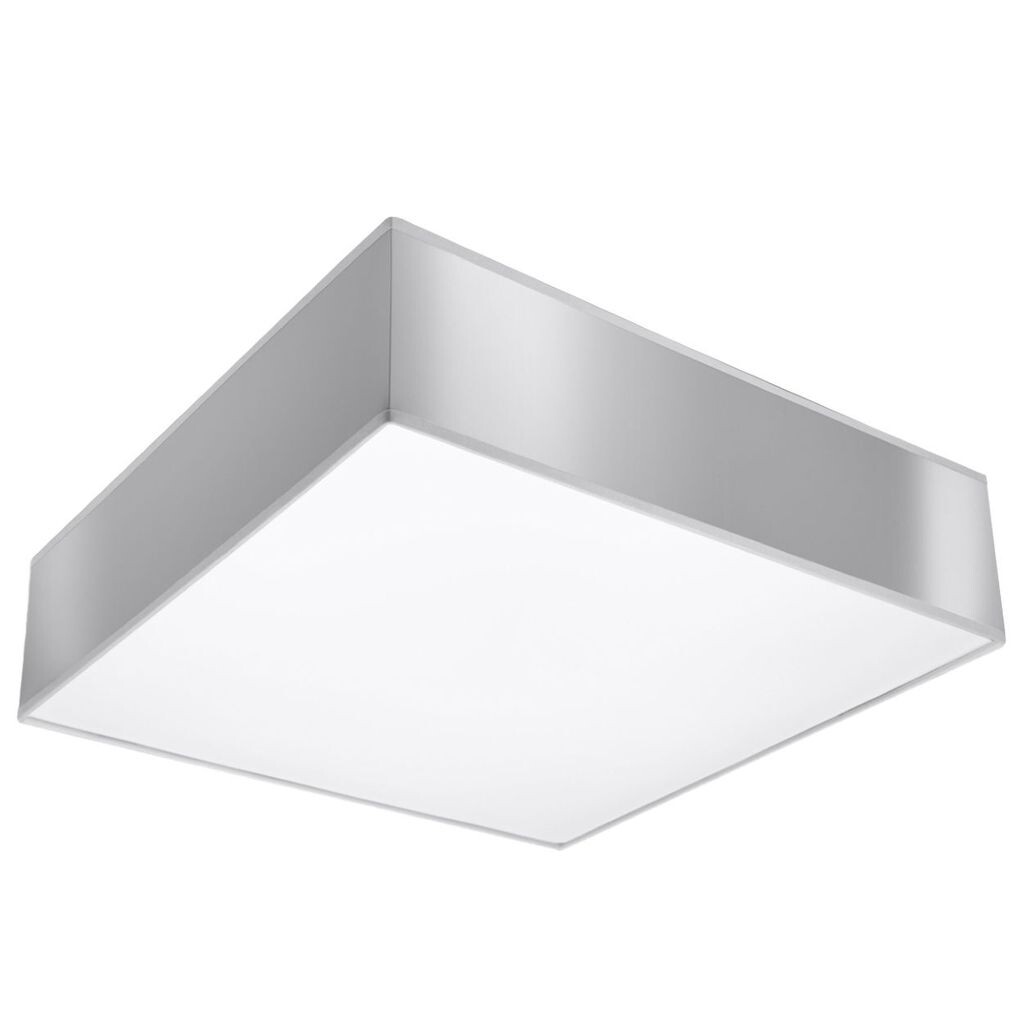 

Потолочный светильник HORUS 35 серый 2xE27 60Вт ПВХ 11x35x35см Sollux Lighting