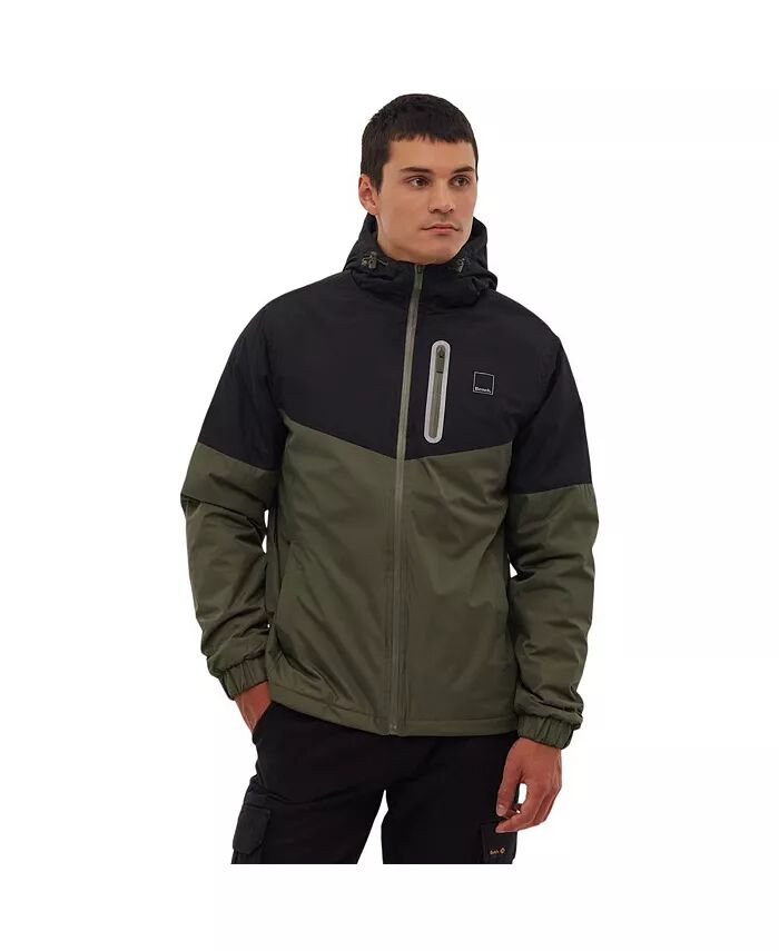 

Мужская куртка Benja Color Block с капюшоном Bench DNA, зеленый