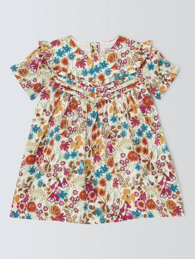 

Детское платье с цветочным принтом John Lewis Heirloom Collection, Multi
