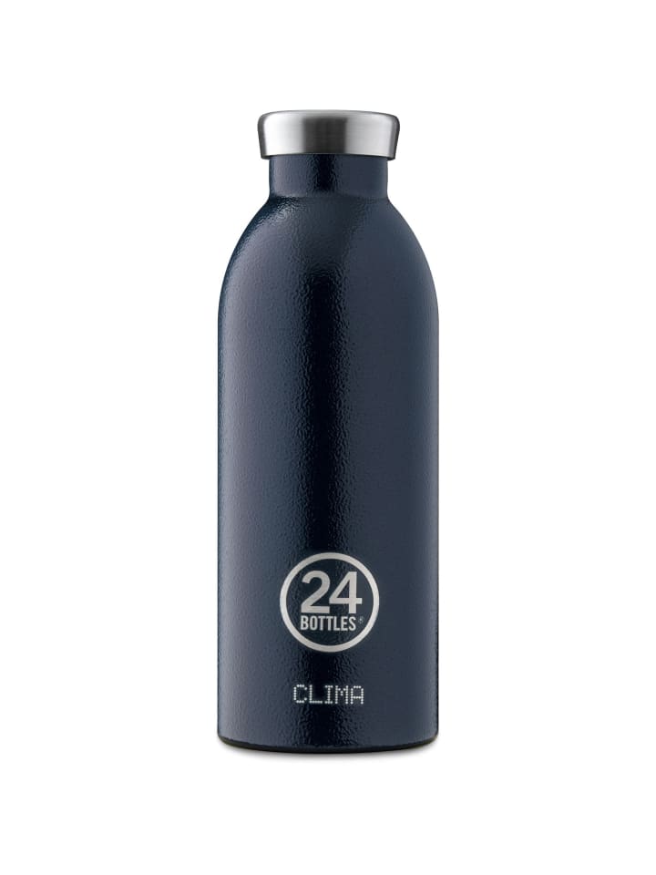

24Bottles Бутылка для напитков Clima объемом 500 мл, темно-синего цвета, в деревенском стиле