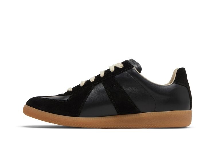 Кроссовки Maison Margiela Replica Black Gum, черный — фото 3