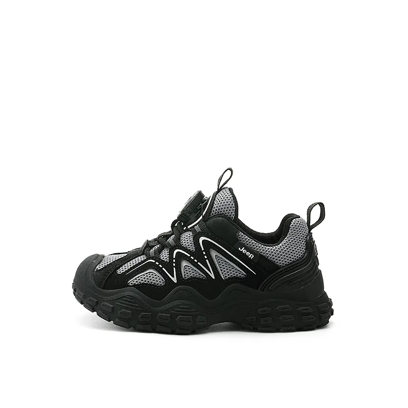 Детские кроссовки для бега Kids Jeep, Chess Gray/Obsidian Black