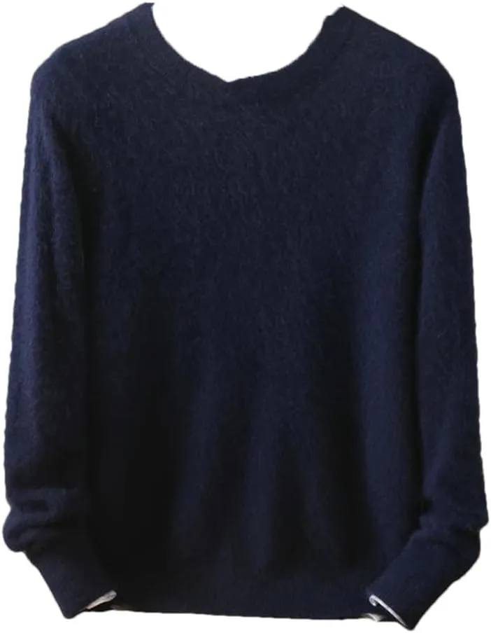 

Мужской свитер O-Neck Pullover мягкий теплый вязаный