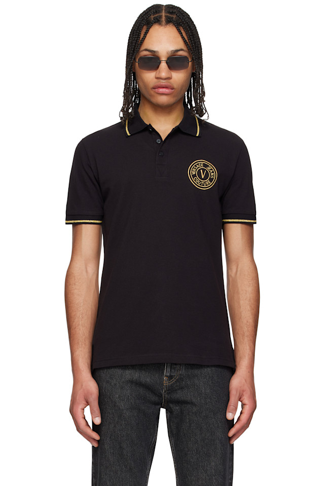 

Логотип нашивка поло Versace Jeans Couture, мультиколор