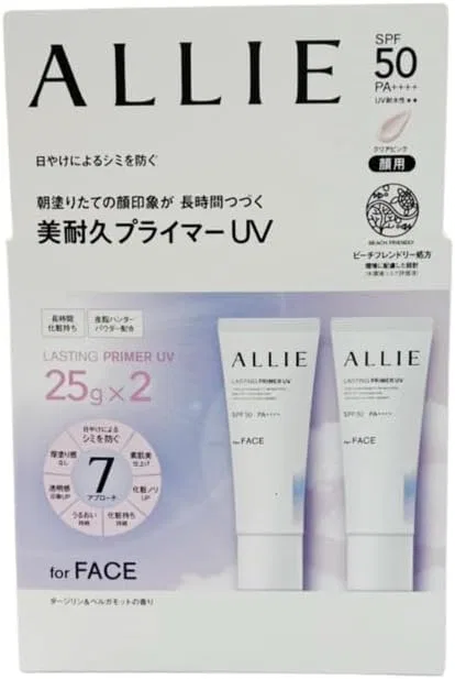 Праймер UV ALLIE Chrono Beauty Lasting Primer UV, набор 2 шт. по 25 г — фото 2