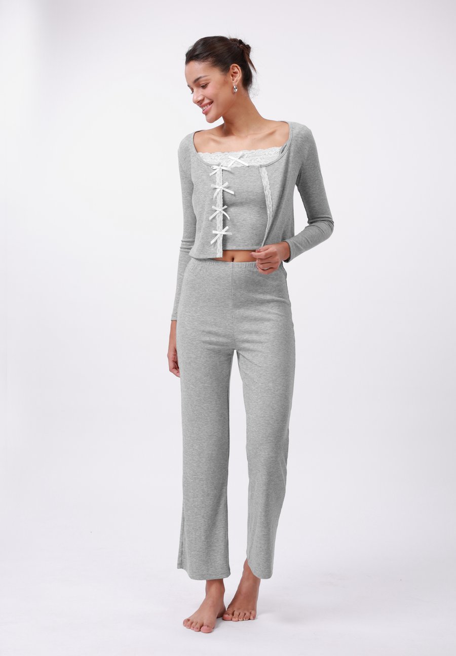 

Пижамный комплект Even&Odd SET, Light Grey Melange/Mottled Light Grey