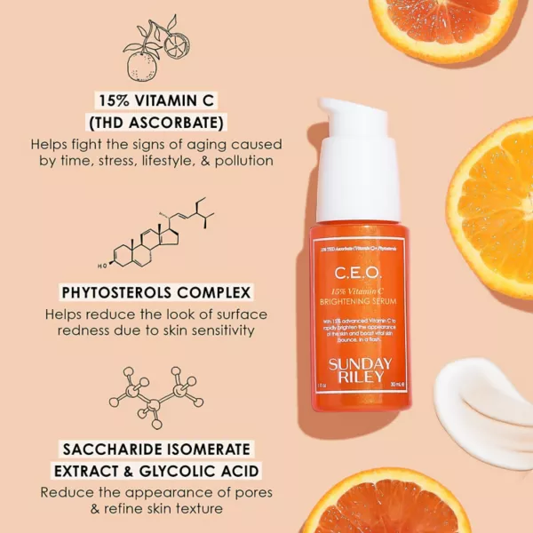Sunday Riley CEO 15% Vitamin C Brightening Serum — фото 3