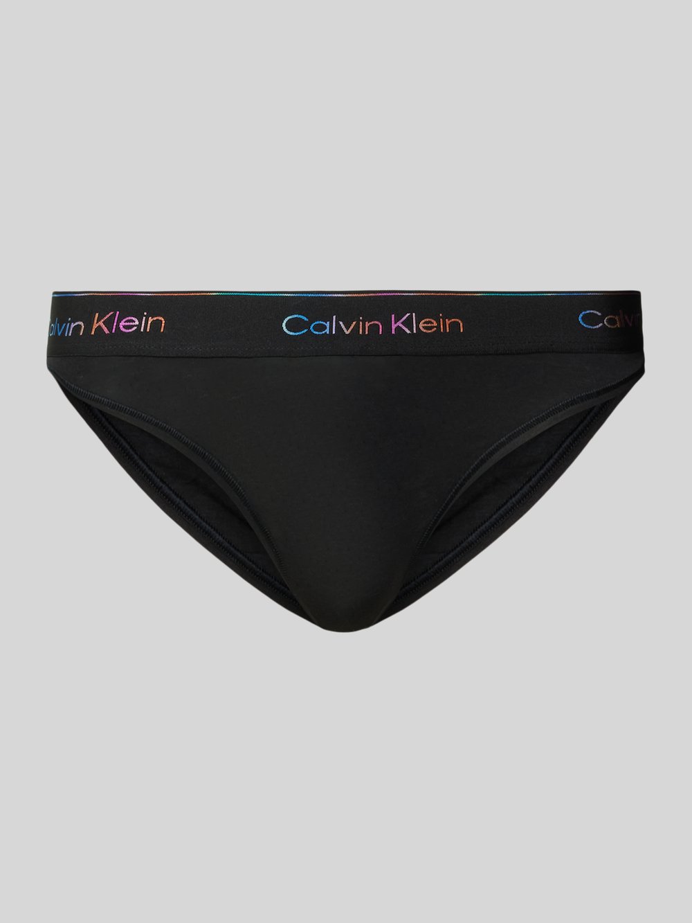 

Трусы с эластичным поясом и логотипом Calvin Klein Underwear, черный