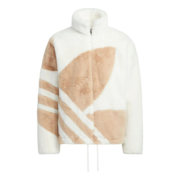

Куртка fur track jacket Adidas, белый
