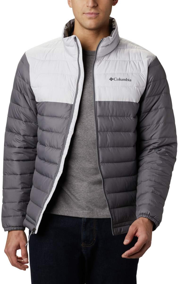 

Куртка Columbia Powder Lite мужская, City Grey, Nimbus Grey