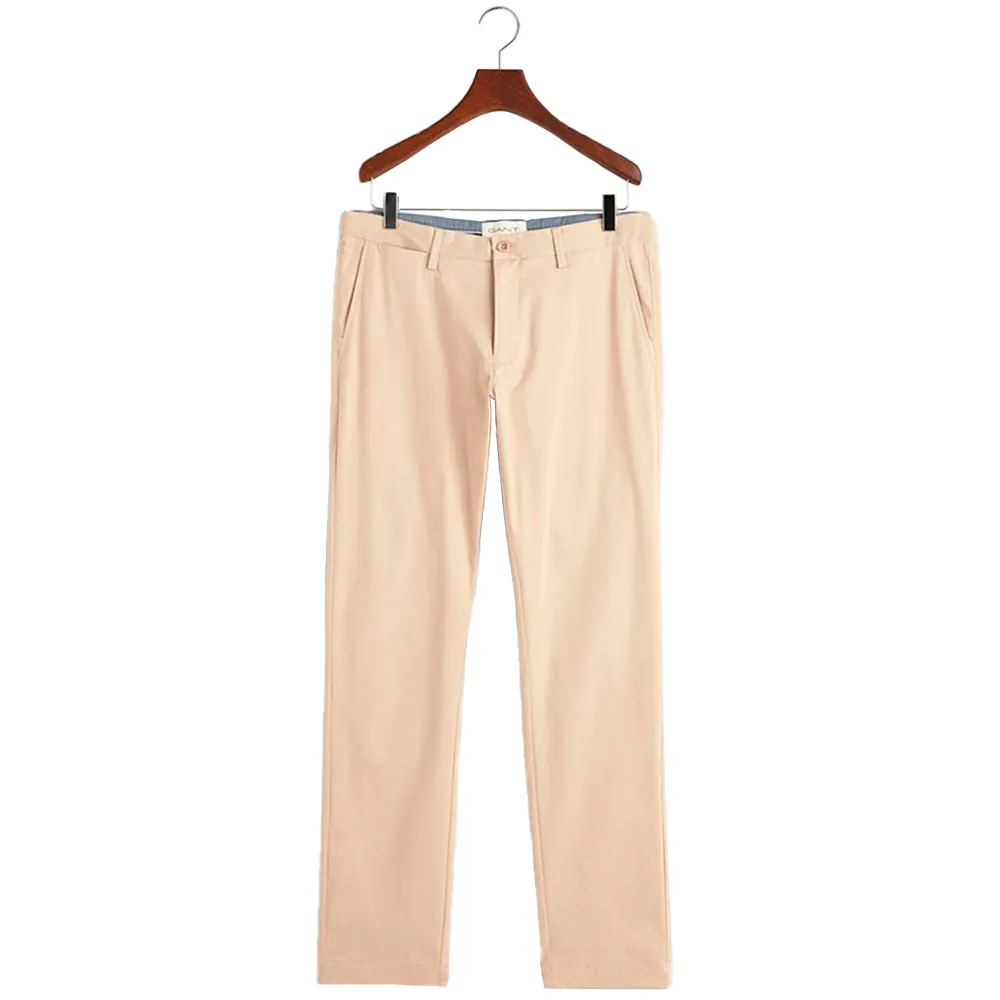 

Брюки чинос Gant Sports Slim Fit, бежевый