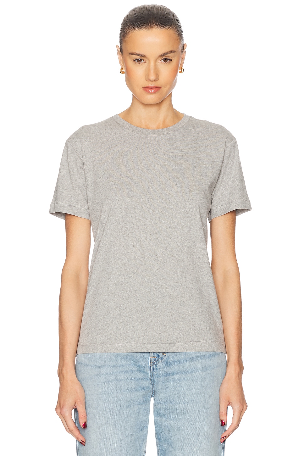 

Маленькая футболка Grlfrnd, heather grey