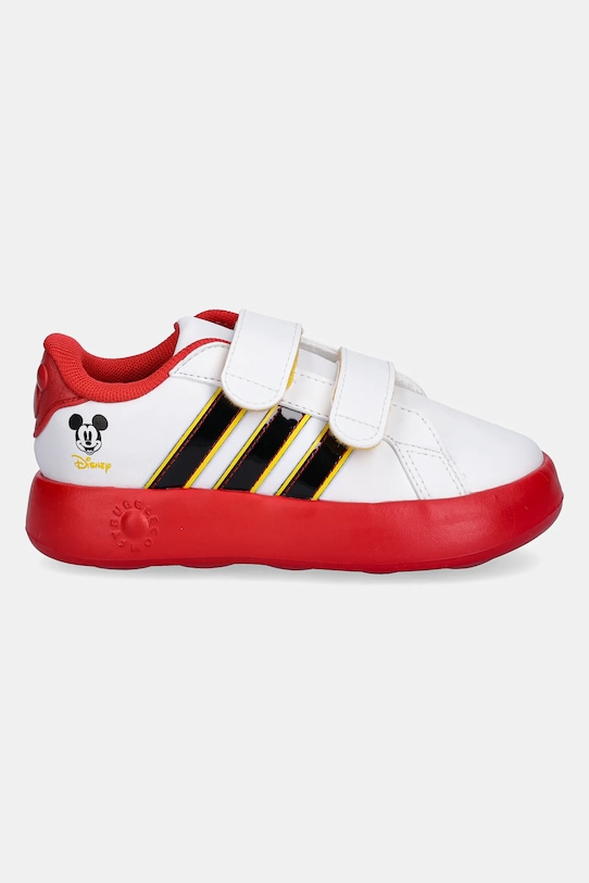 Детские кроссовки Grand Court Mickey Adidas, белый — фото 2