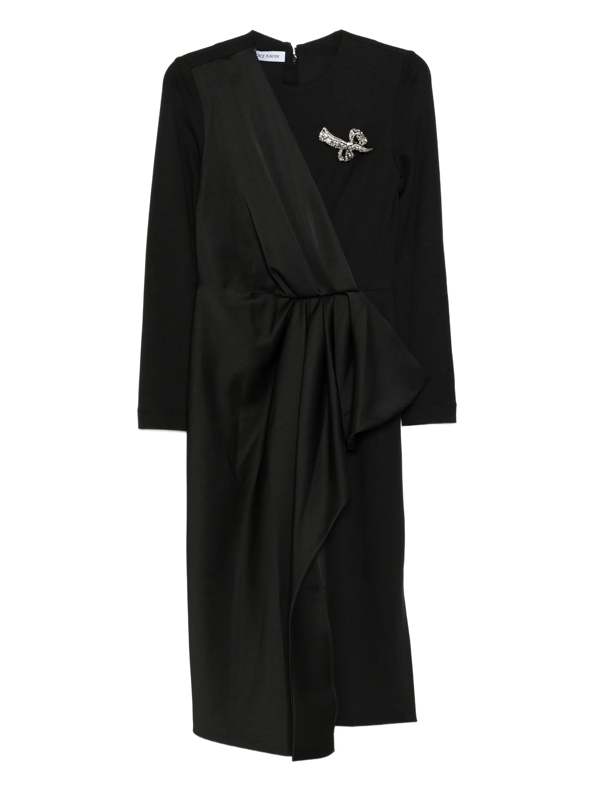 

Платье с кристаллами Dice Kayek, черный