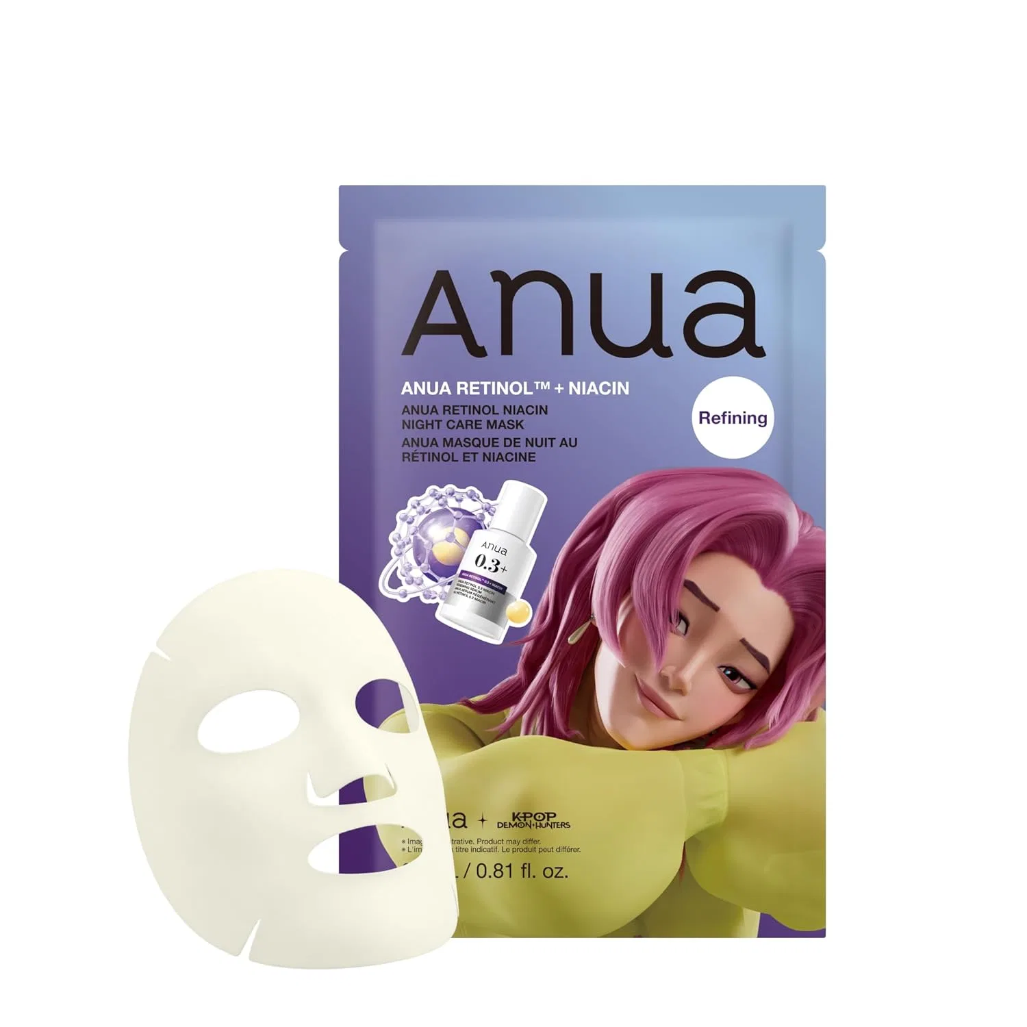 Тоник Anua — Ночная с ретинолом и ниацинамидом от, 24 мл