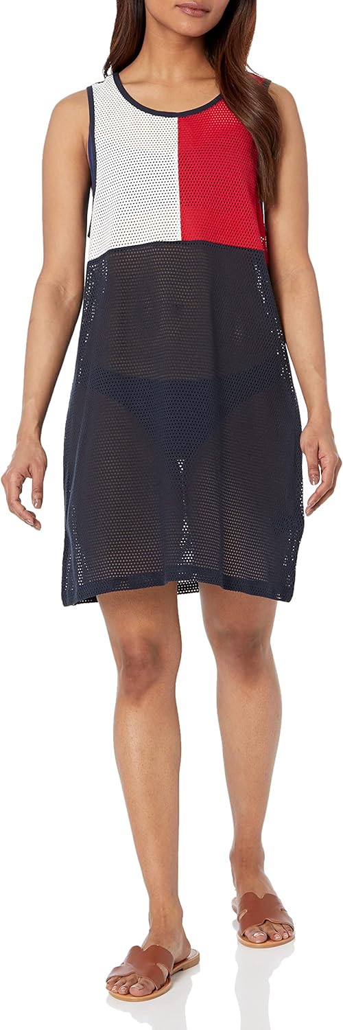 

Женский купальник без рукавов Tommy Hilfiger, Colorblock