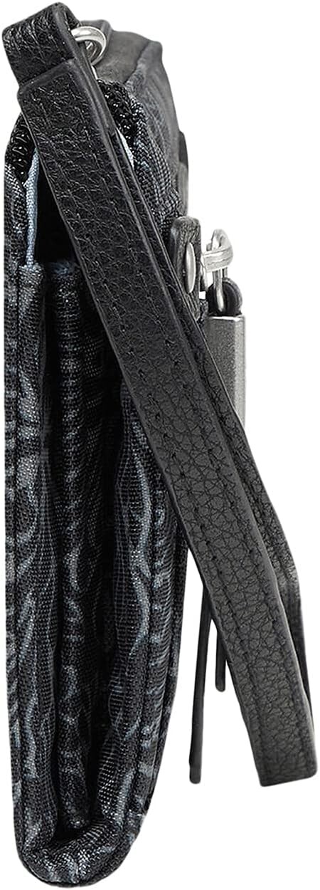 

Кошелек на молнии Baggallini, цвет Midnight Blossom Print