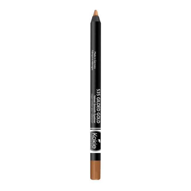 

Водостойкий карандаш для глаз Velvet Smooth Kokie, цвет gilded gold, 1,2 гр