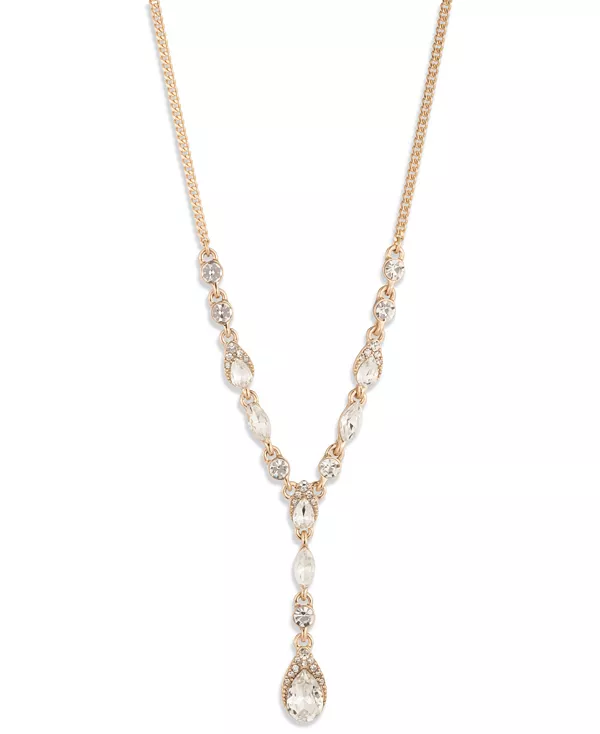 

Ожерелье с кристаллом грушевидной формы золотистого оттенка Givenchy, gold