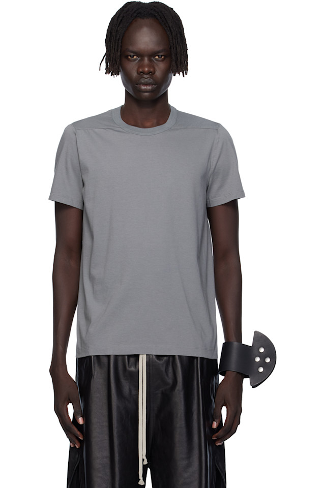 

Rick Owens Серая футболка с коротким рукавом "Конкордианс"