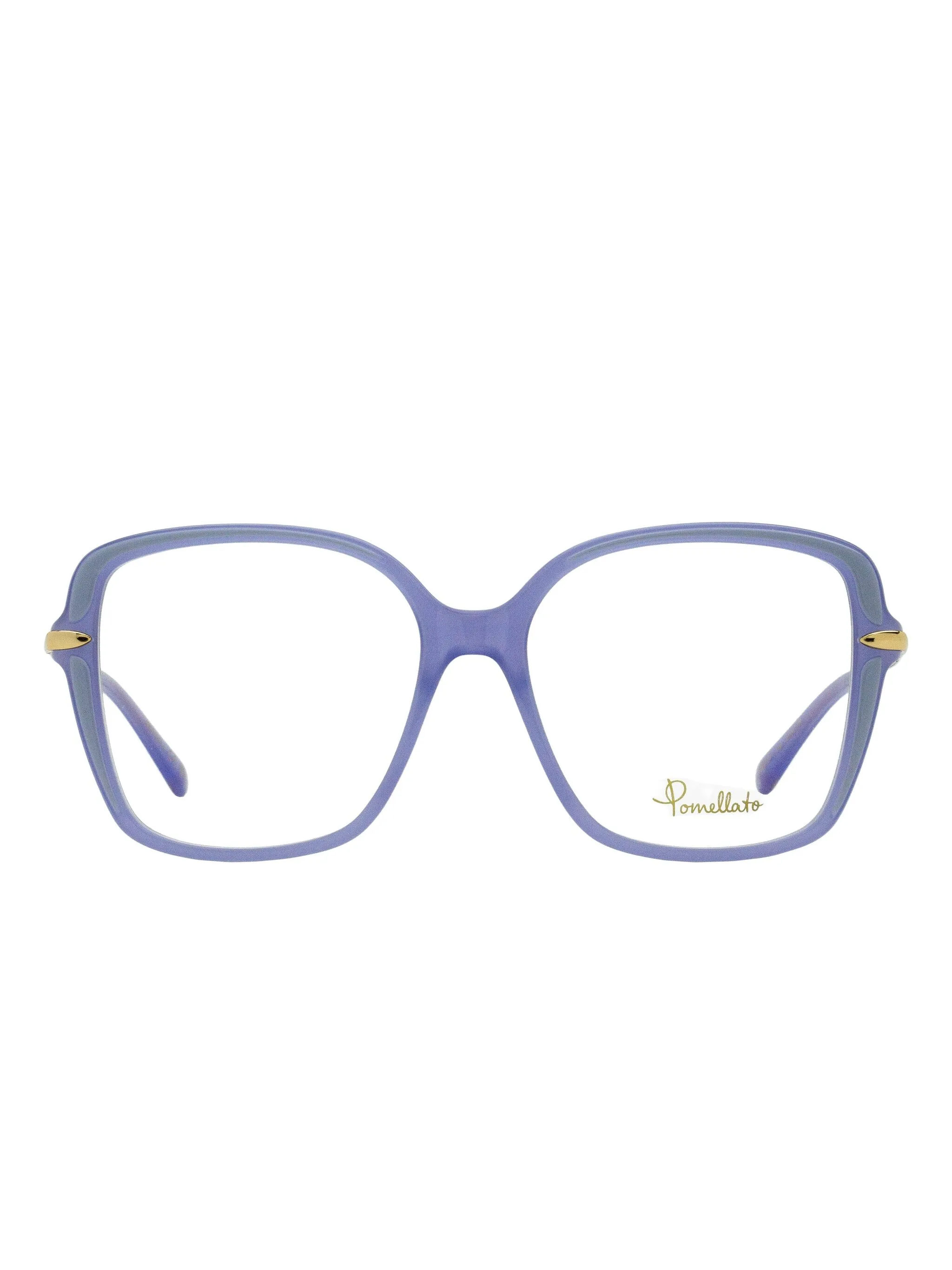 

Очки в квадратной оправе Pomellato Eyewear, синий