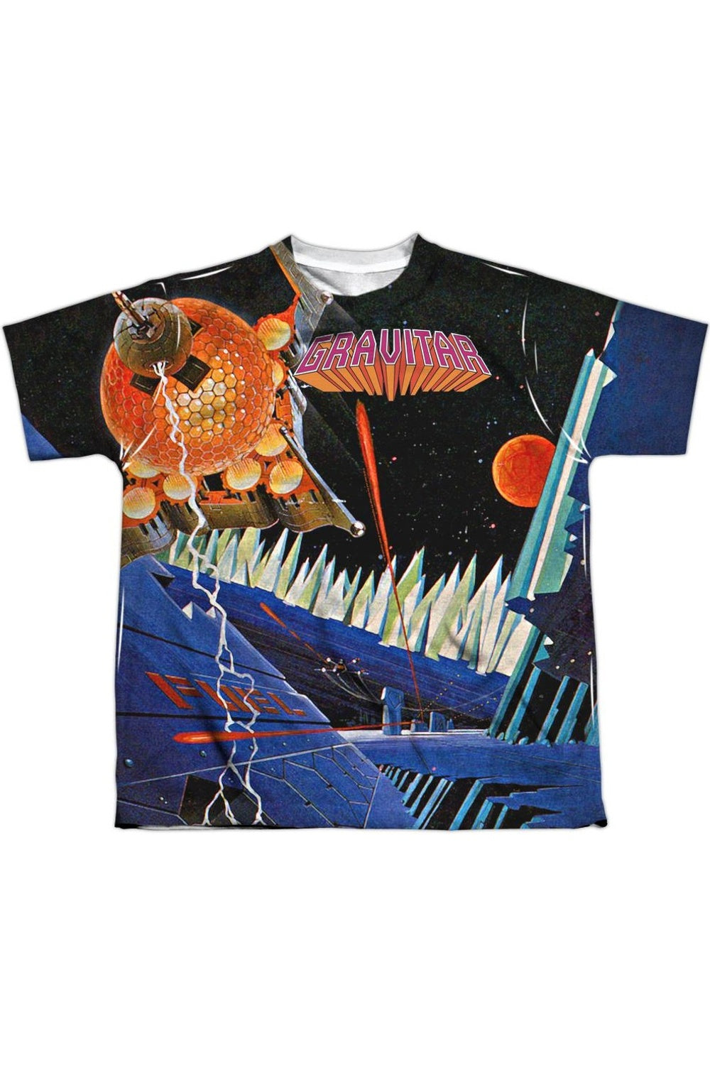 

Детская футболка Atari Gravitar с коротким рукавом Gildan, белый