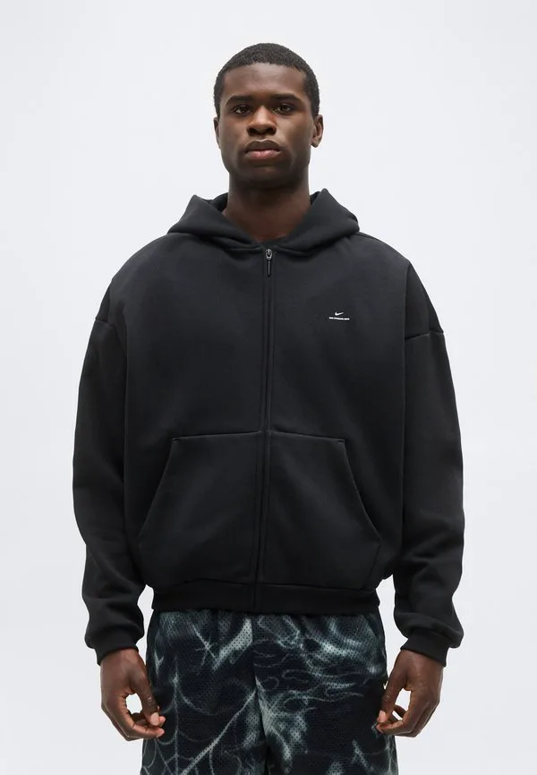 Стандартная куртка на молнии, толстовка на молнии Nike Performance, Black/Pale Ivory