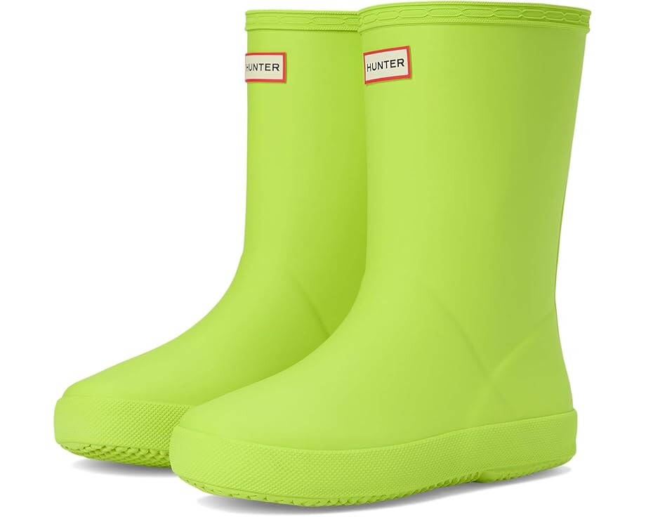 

Ботинки Hunter Kids First Classic Boots, цвет Lime Green