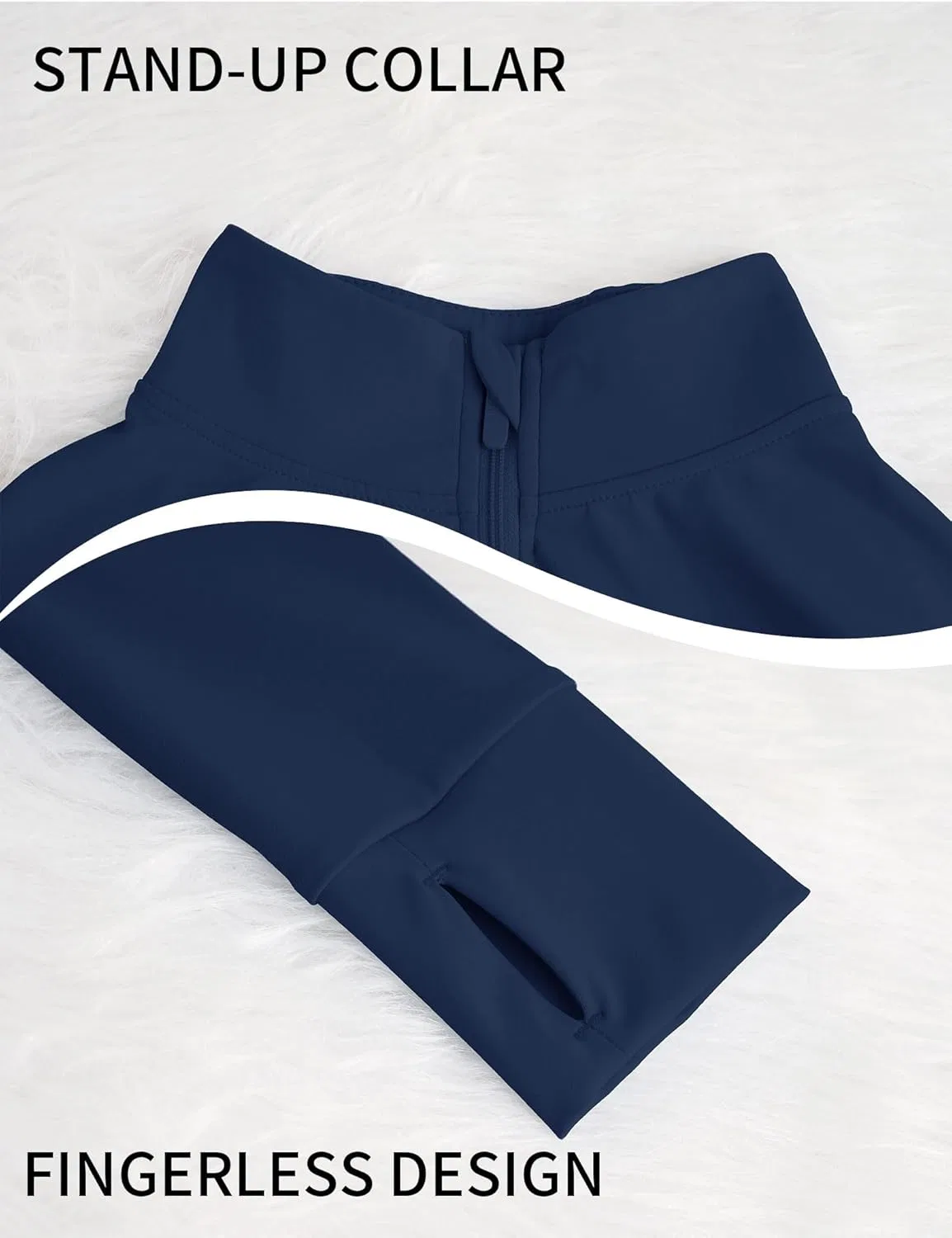 Детский спортивный костюм с курткой и брюками Lovdaswi Navy-tops — фото 4