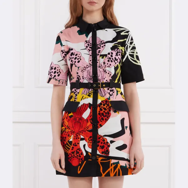 

Джинсовое платье Desigual x monsieur christian lacroix Desigual, черный