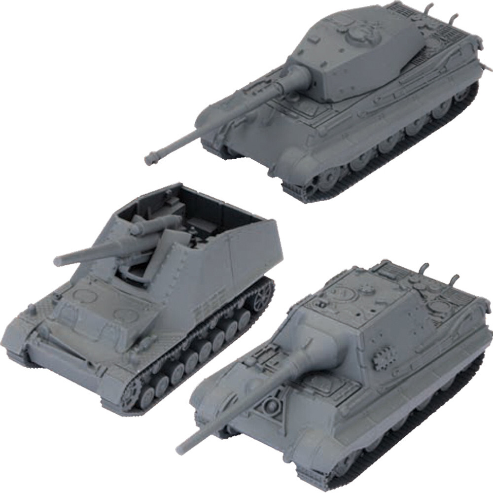 

Миниатюра Gale Force 9 World of Tanks: German - Tank Platoon (Tiger II, Hummel, Jagdtiger)