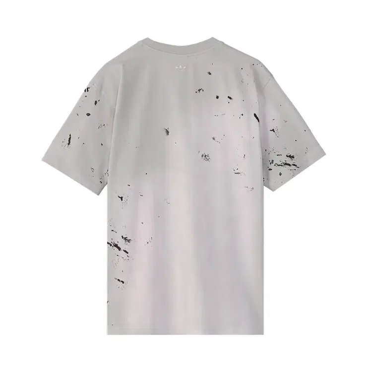 Футболка Adidas x Song For The Mute 007 Splash Dots Print, серый — фото 2