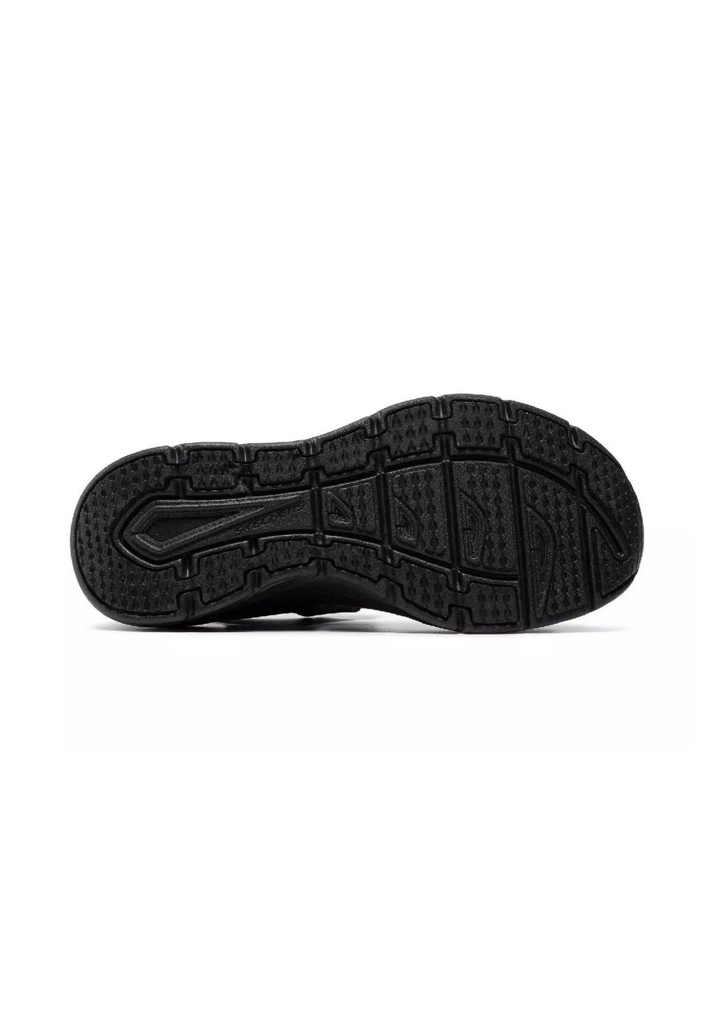 Босоножки на танкетке Sandali con plateau Skechers, черный — фото 3