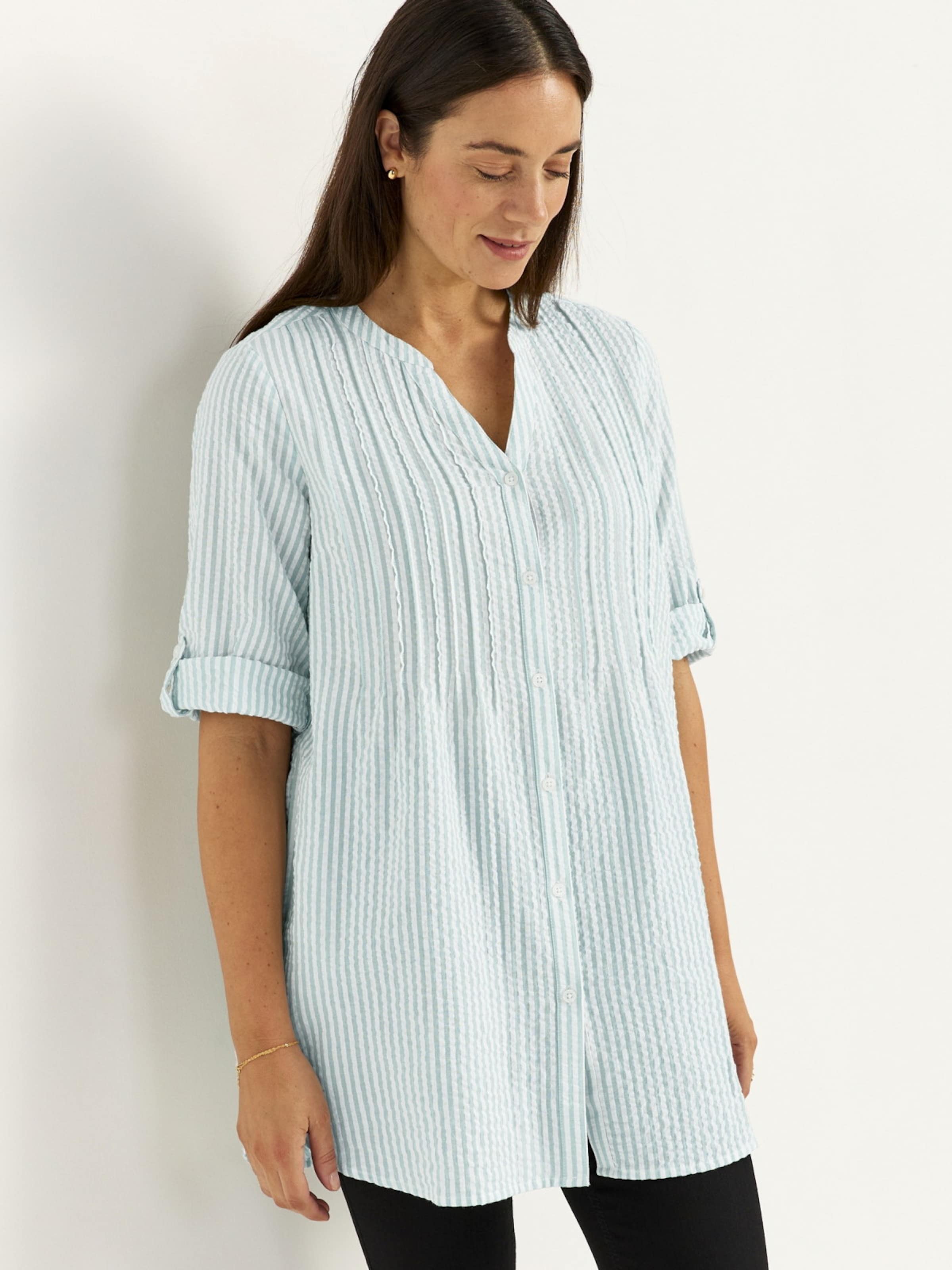 

Cellbes of Sweden Туника в цвете мята, белый