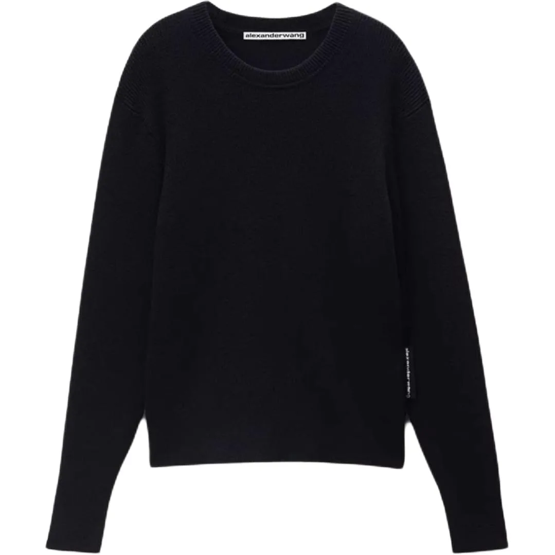 SS26 Knitwear мужской Alexander Wang, черный
