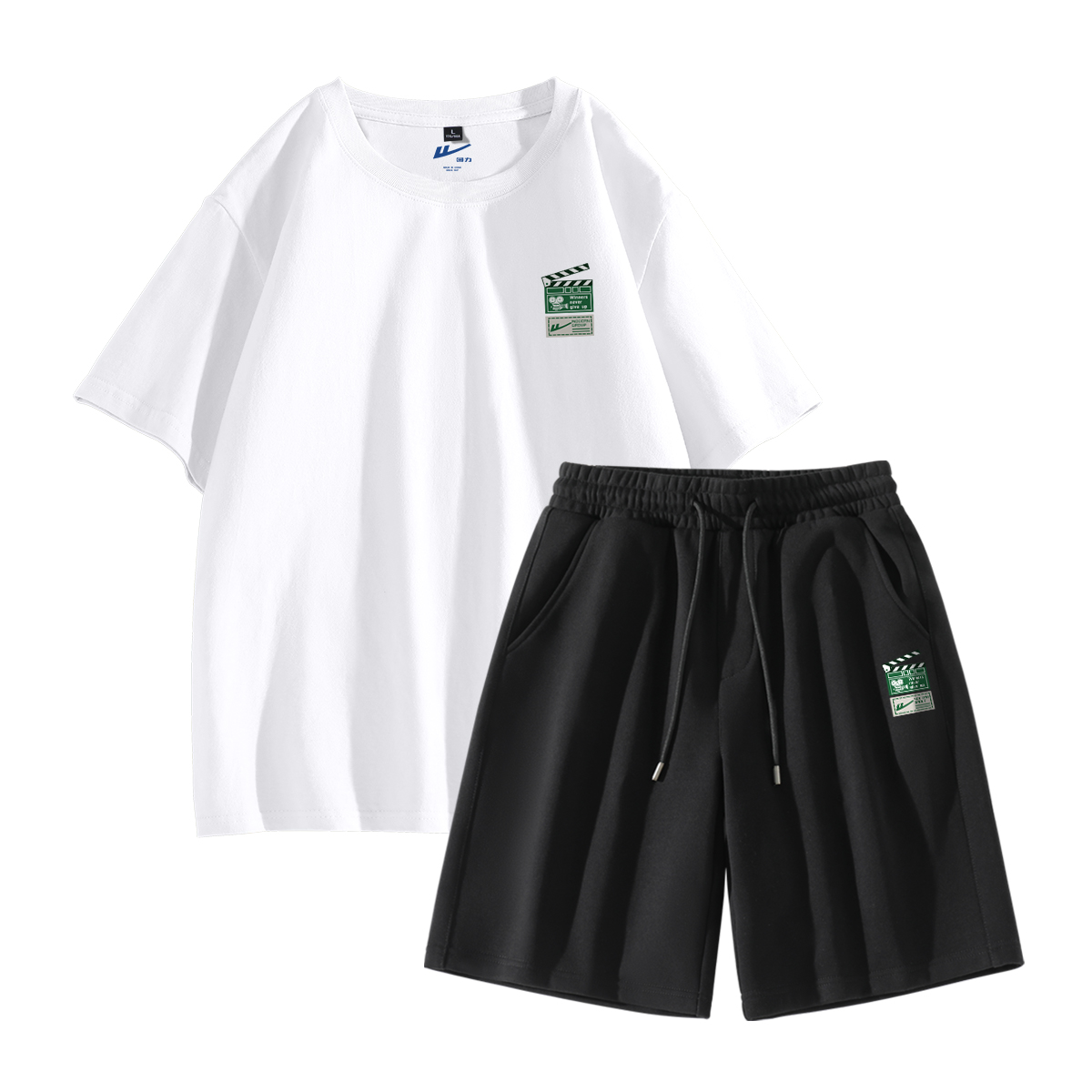 

Повседневная спортивная одежда для мужчин Warrior, Clothing Sets (Coffee+Black)