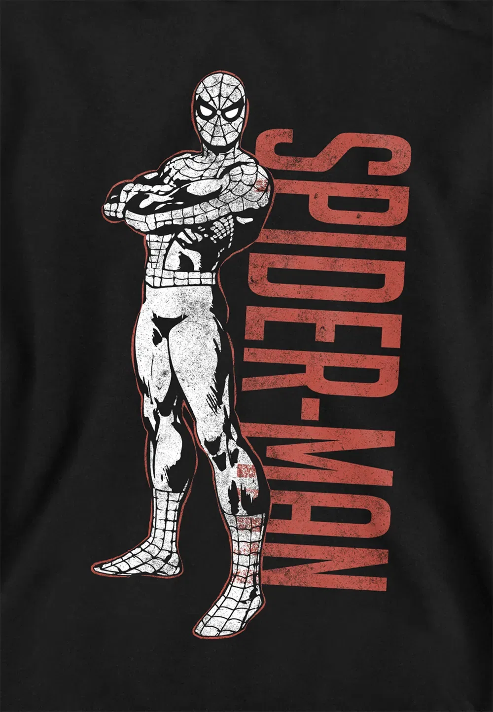 Детская худи Spiderman Hero Stance Marvel, черный — фото 2