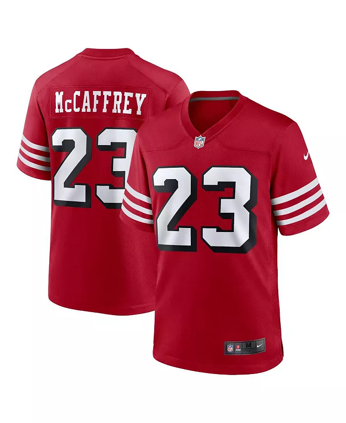 

Мужская игровая футболка Christian McCaffrey San Francisco 49ers Nike, красный