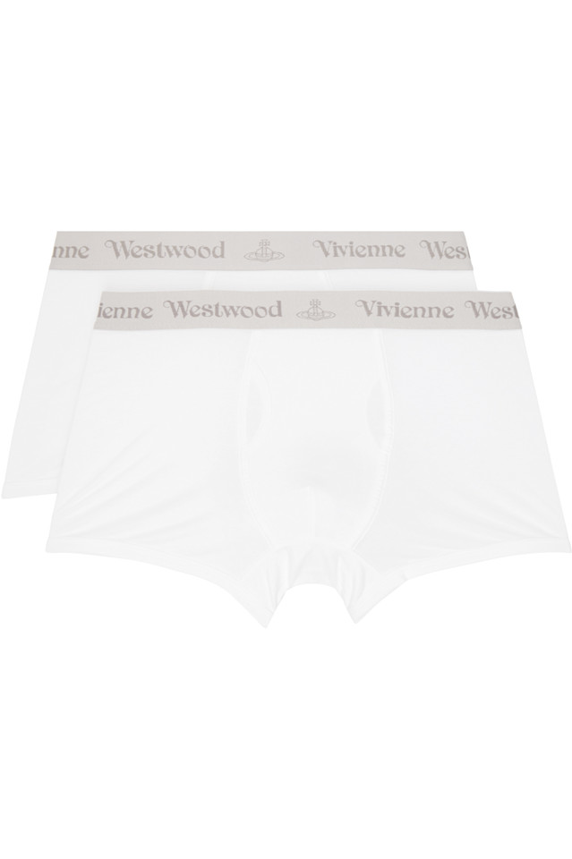 

Двухкомплектные боксеры белого цвета Vivienne Westwood, белый